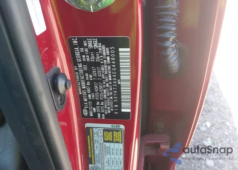 2014 Kia Sorento Lx from USA, damaged, VIN 5XYKT3A64EG448005